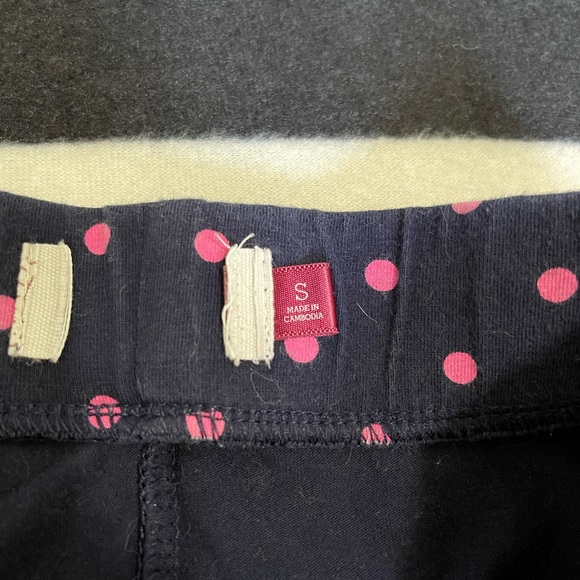 Blue and Pink Polkadot SO Skater Skirt - Picture 3 of 3